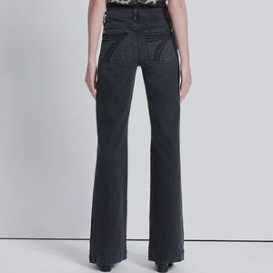 7 For All ManKind Black DOJO Jeans